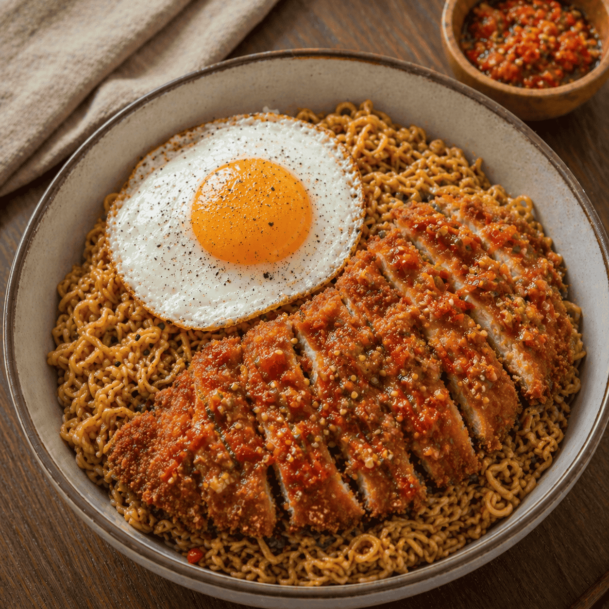 Katsu Indomie Bowl Geprek Rice Bowl Boss